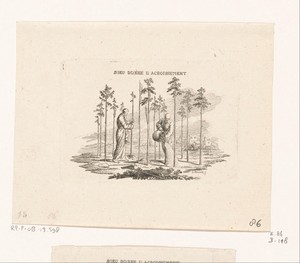 Twee filosofen planten bomen