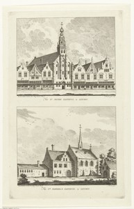 Twee gezichten op kloosters te Leiden: Jacobsgasthuis en Barbaragasthuis