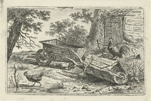 Twee kruiwagens