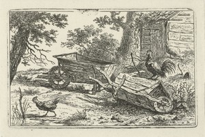 Twee kruiwagens