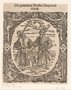 Twee landsknechten