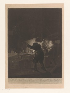 Twee mannen aan het werk in een smidse