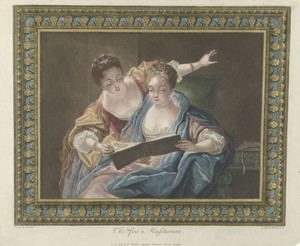 Twee musicerende vrouwen