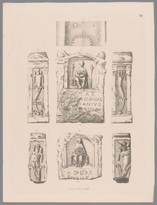 Twee Nehalennia-altaren, pl. XII