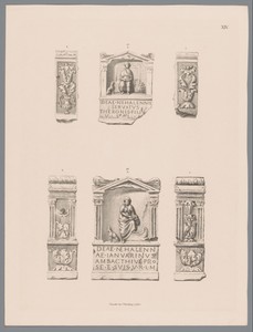 Twee Nehalennia-altaren, pl. XIV