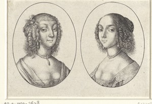 Twee portretten van jonge vrouwen