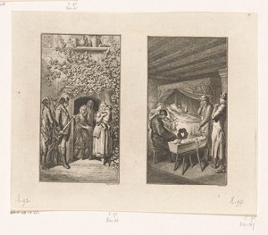 Twee scènes uit Sebaldus Nothanker