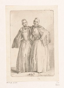 Twee staande dames (Demoiselles Quantin)