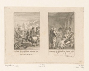 Twee voorstellingen uit de Nederlandse oorlogsgeschiedenis