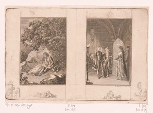Twee voorstellingen uit de verhalen van Wilhelm Gottlieb Becker