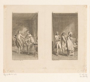 Twee voorstellingen uit Der kleiner Cäsar