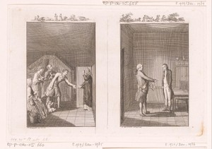 Twee voorstellingen uit Herrmann Lange van August Lafontaine
