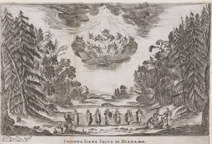 Tweede scène: het bos van Diana