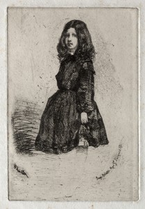 Twelve Etchings from Nature:  Annie