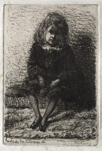 Twelve Etchings from Nature:  Little Arthur