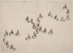 Twenty-Four Cavaliers in Double S Formation