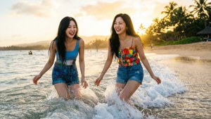 TWICE Beach Day Fun