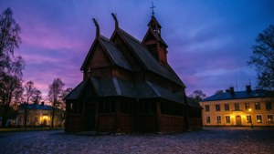 Twilight at Admiralty Church