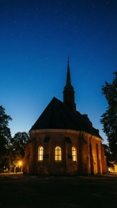 Twilight at Admiralty Church