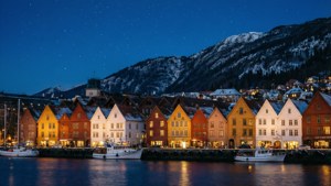 Twilight at Bryggen