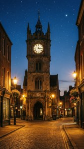 Twilight at the Clock Tower