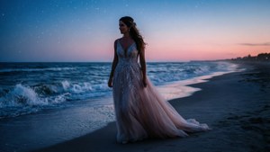 Twilight Beach Walk