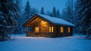 Twilight Cabin Serenity