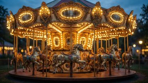 Twilight Carousel Glow