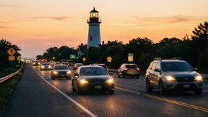 Twilight Coastal Drive