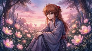 Twilight Garden Serenity