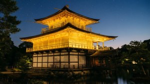 Twilight Glow of Kinkaku-ji
