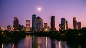 Twilight Houston Skyline