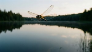 Twilight Lake Dragonfly