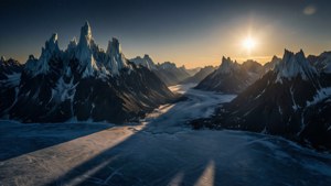 Twilight Mountains