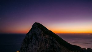 Twilight Over Gibraltar