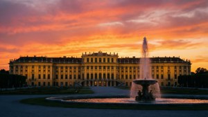 Twilight Splendor of Schonbrunn