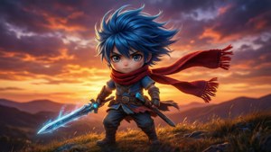 Twilight Sword Chibi