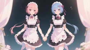 Twin Maids Elegance