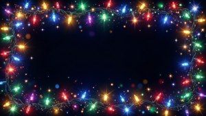 Twinkling Magic Border
