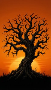 Twisted Halloween Tree