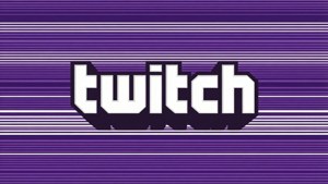 Twitch Wordmark Stripes