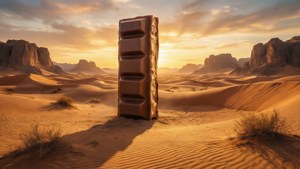 Twix Desert Monolith