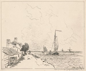 Two Boats at Sail (Les deux Barques à voile)