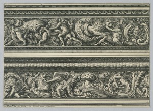 Two Entablatures, from "Frises Pour Les Architraves"
