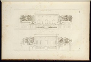 Two Exterior Elevations for a House