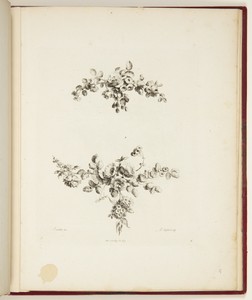 Two Floral Tailpieces or Fleurons
