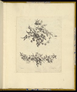 Two Floral Tailpieces or Fleurons