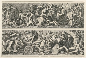 Two Friezes, from "Frises Feuillages et Autres Ornemens"
