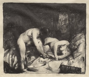 Two Girls, first state