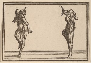 Two Pantaloons Dancing